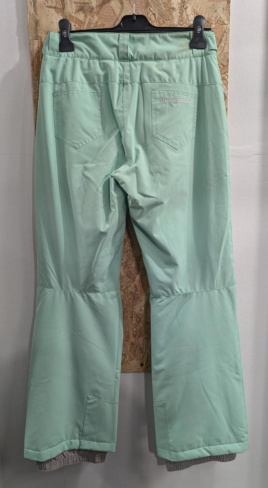 Rossignol Ski Salopette Trousers Small W28 L29 Green Waterproof Winter Snowboard