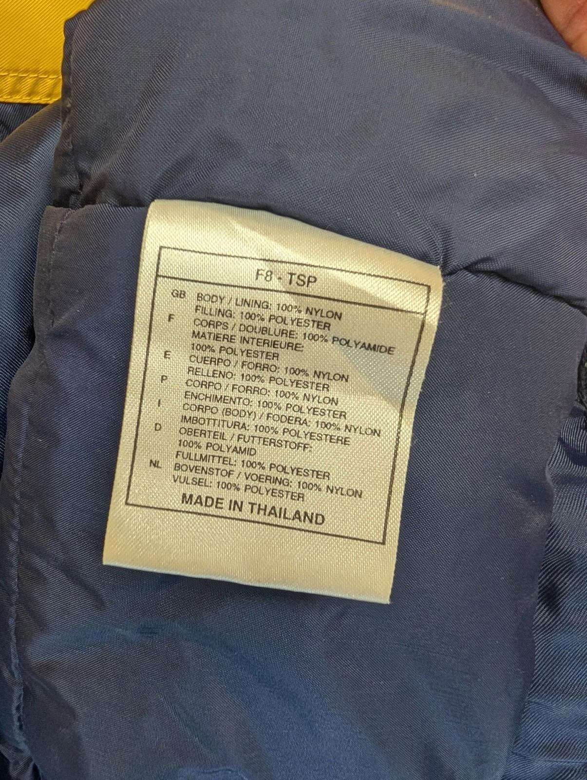 Nike Track Jacket 2XL Men Vintage 90s Yellow Navy Blue Full Zip Y2K Retro XXL