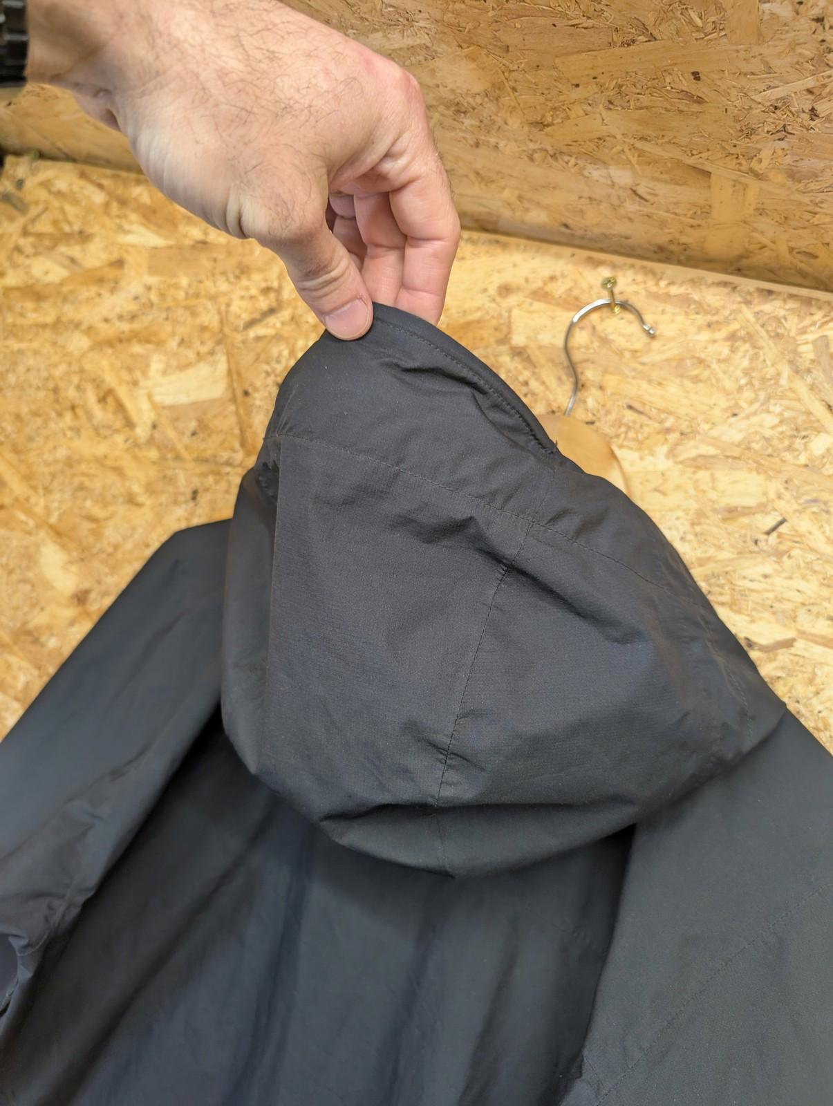 Rab Downpour Eco Jacket Medium Women Waterproof Windbreaker Outdoor Coat Black