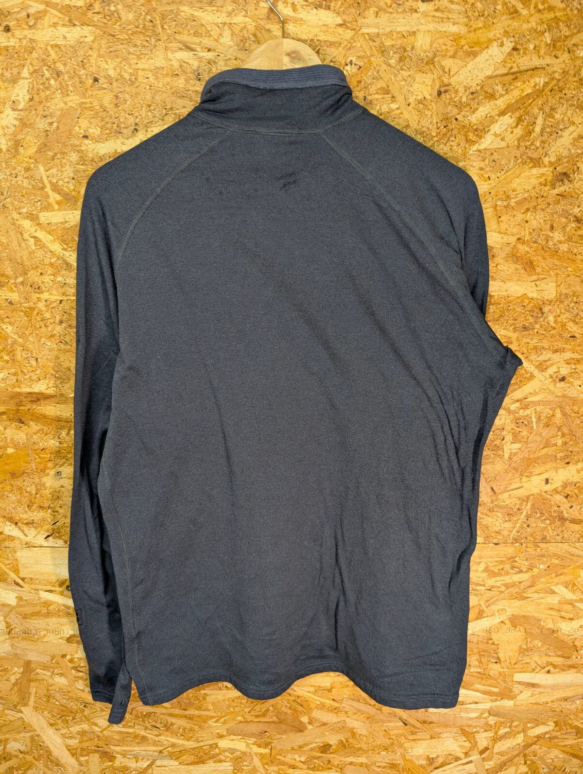 Patagonia 1/4 Zip Lightweight Fleece Mens Medium Navy Blue USA Made Vintage 90s
