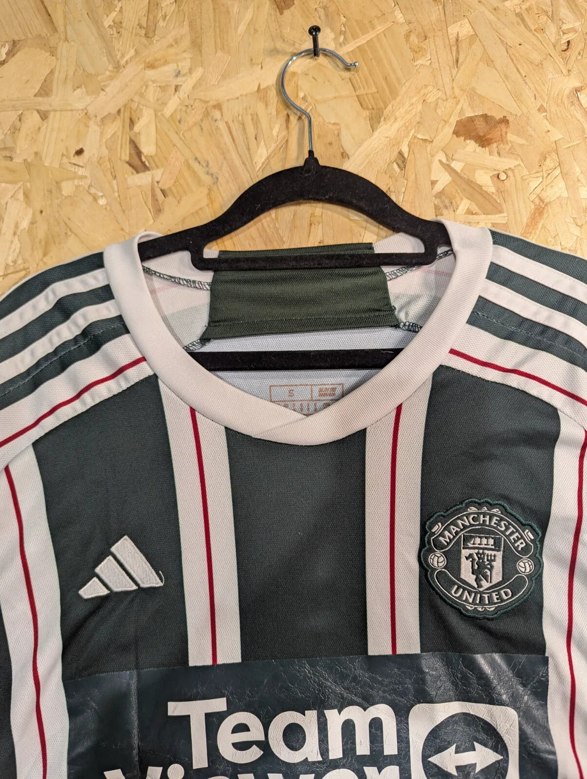 Manchester United Football Shirt Mens Small 2023/24 Third Adidas Hojlund 17