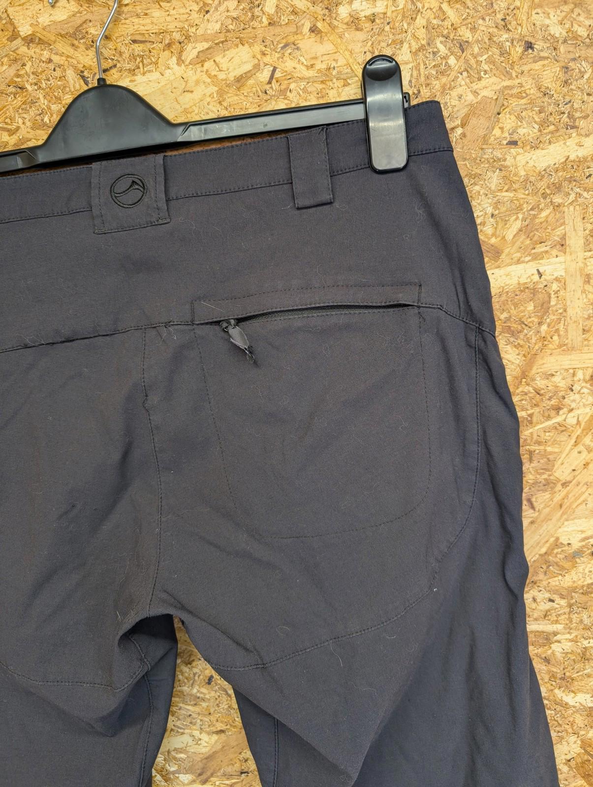 Montane Trousers UK 12 W32 Women Terra Stretch Hiking Black Zip Pockets