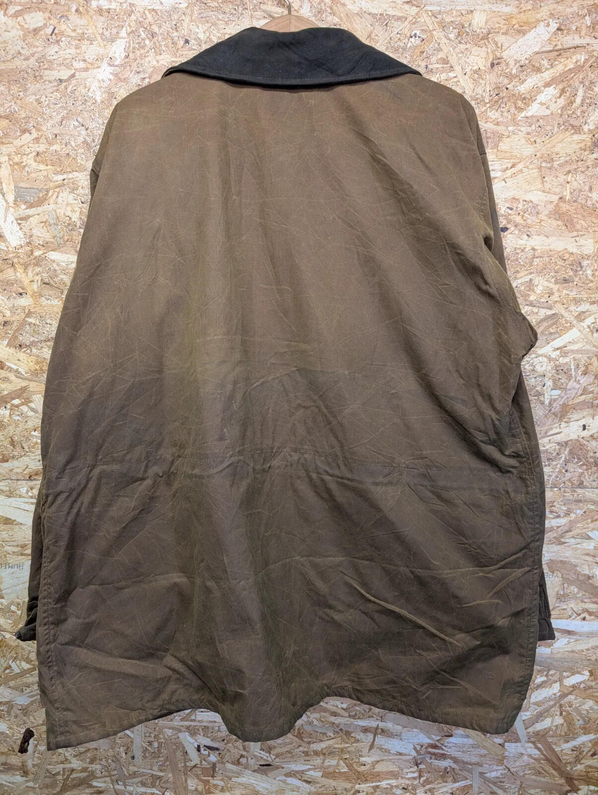 Filson Cover Cloth Mile Marker Coat Mens XXL Brown Zip 10023 USA Made Lined Wax
