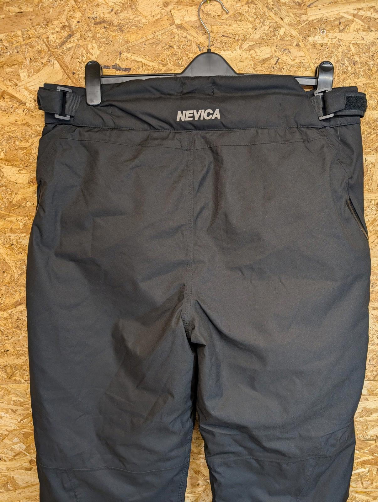 Nevica ZX Mens Ski Trousers XXL W36 W38 Black Waterproof Snow Pants Salopettes