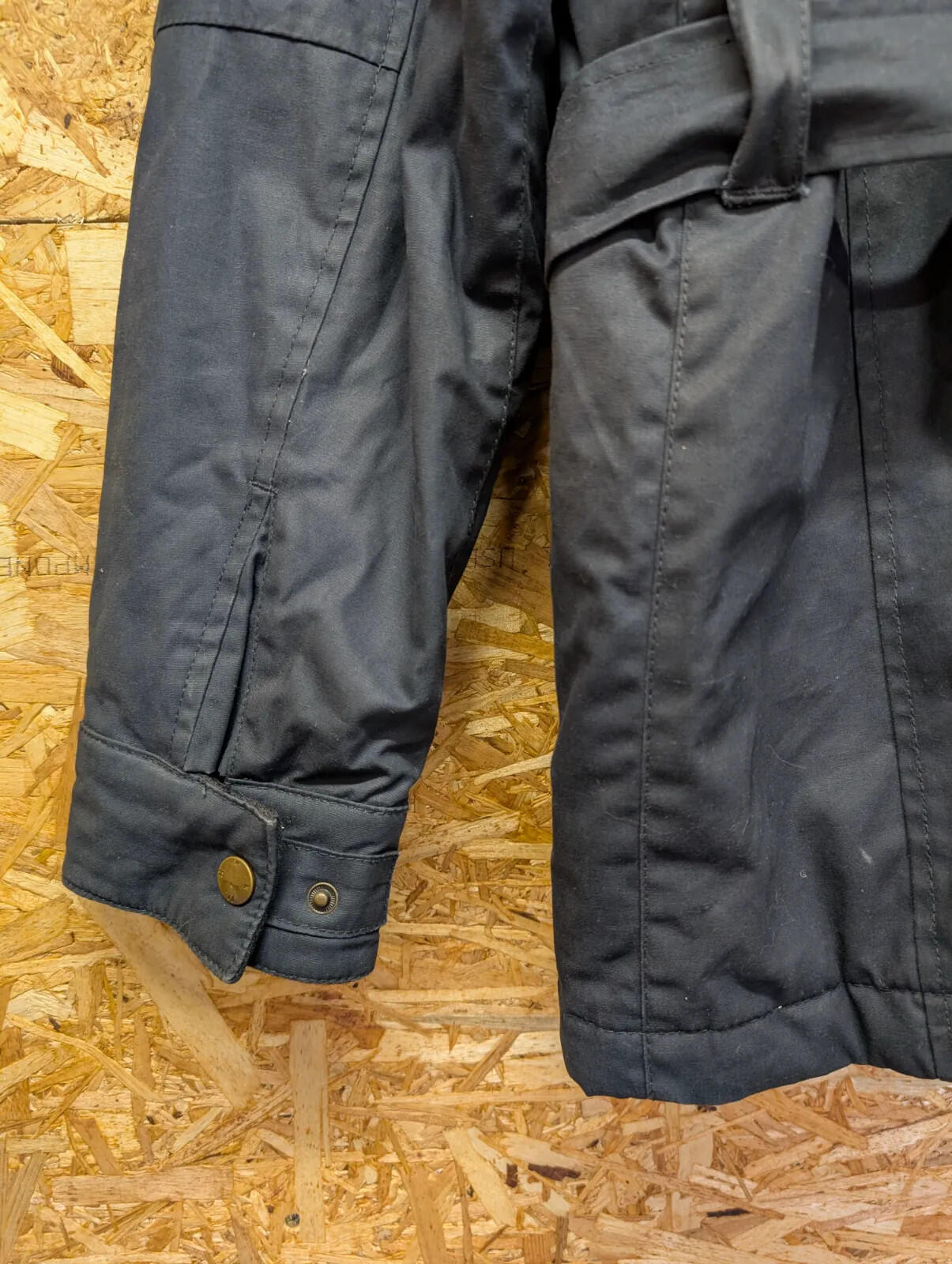 Howick The Hawker VI Field Jacket Mens Large Navy Cotton Full Zip Canvas Padded