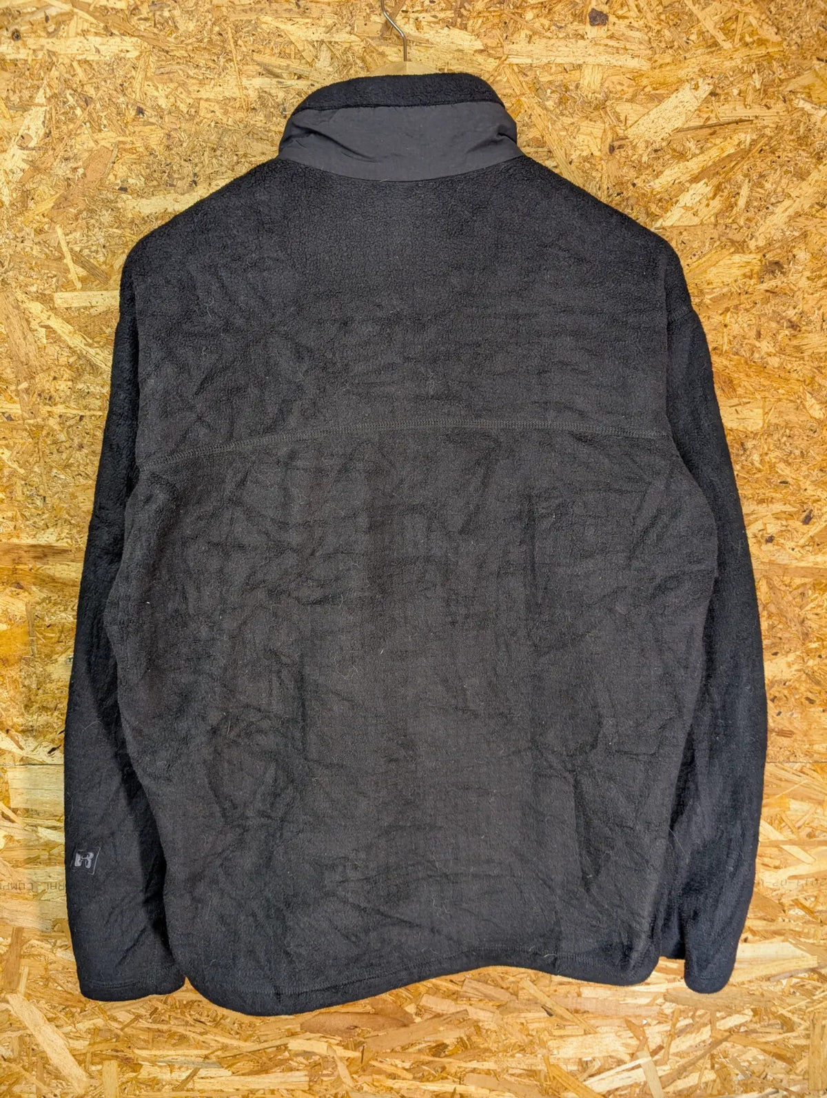 Patagonia R3 Radiant Fleece Jacket Womens Medium Black Full Zip Microgrid Hiking