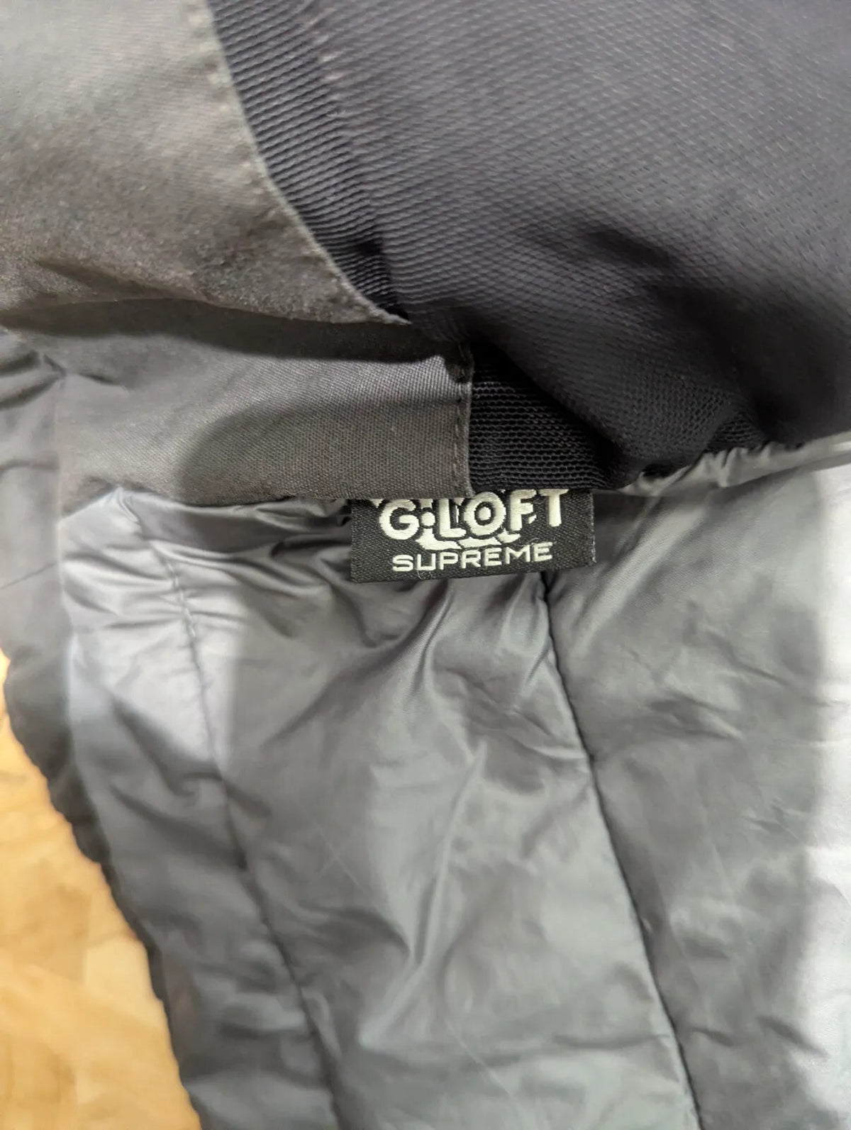 Fjallraven Skogso G1000 Jacket Mens Large Black Navy G-Loft Wax Hooded Supreme