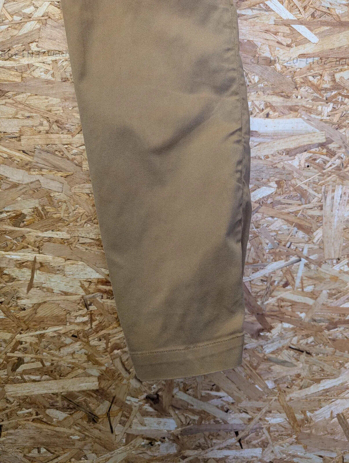 Oliver Sweeney Slim Chinos Mens W34 L32 Tan Brown Twill Trousers Zip Fly Smart