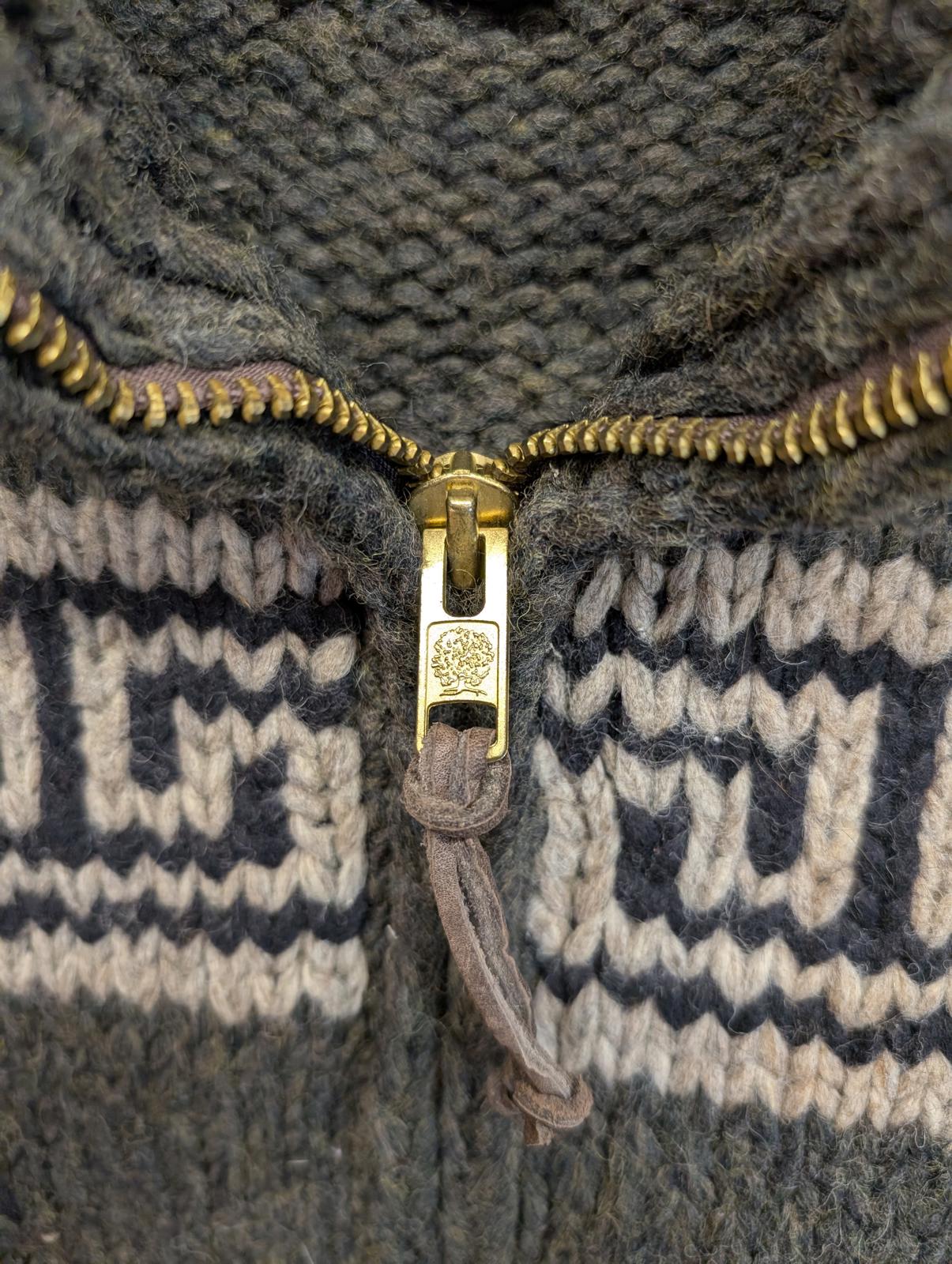 Filson Knitted Mens Size 2XL Limited Edition Grey Wool Cowichan Stag Jumper Vest