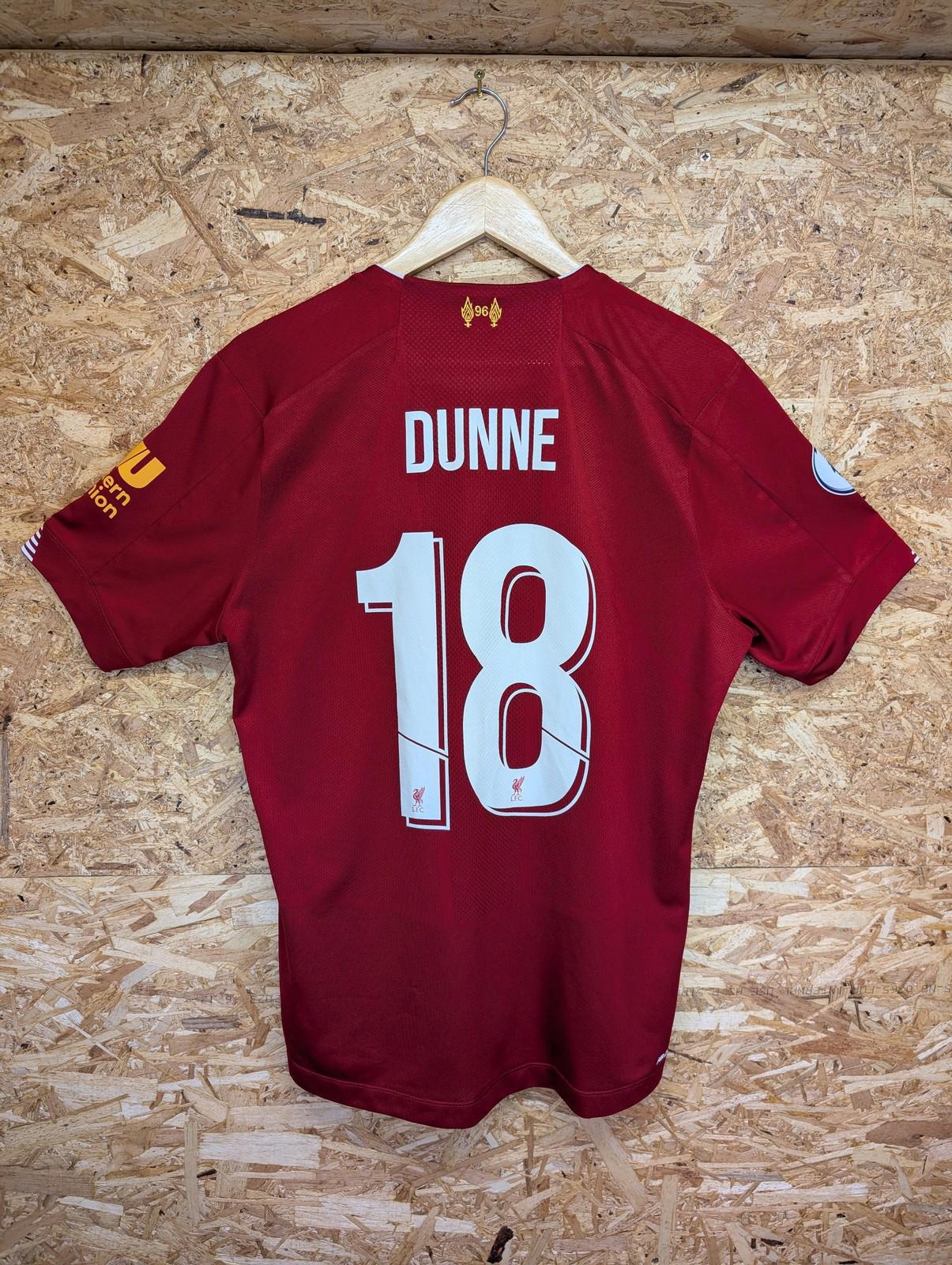 New Balance Liverpool Football Shirt Medium Men 2019/20 Home Kit Red LFC Dunn