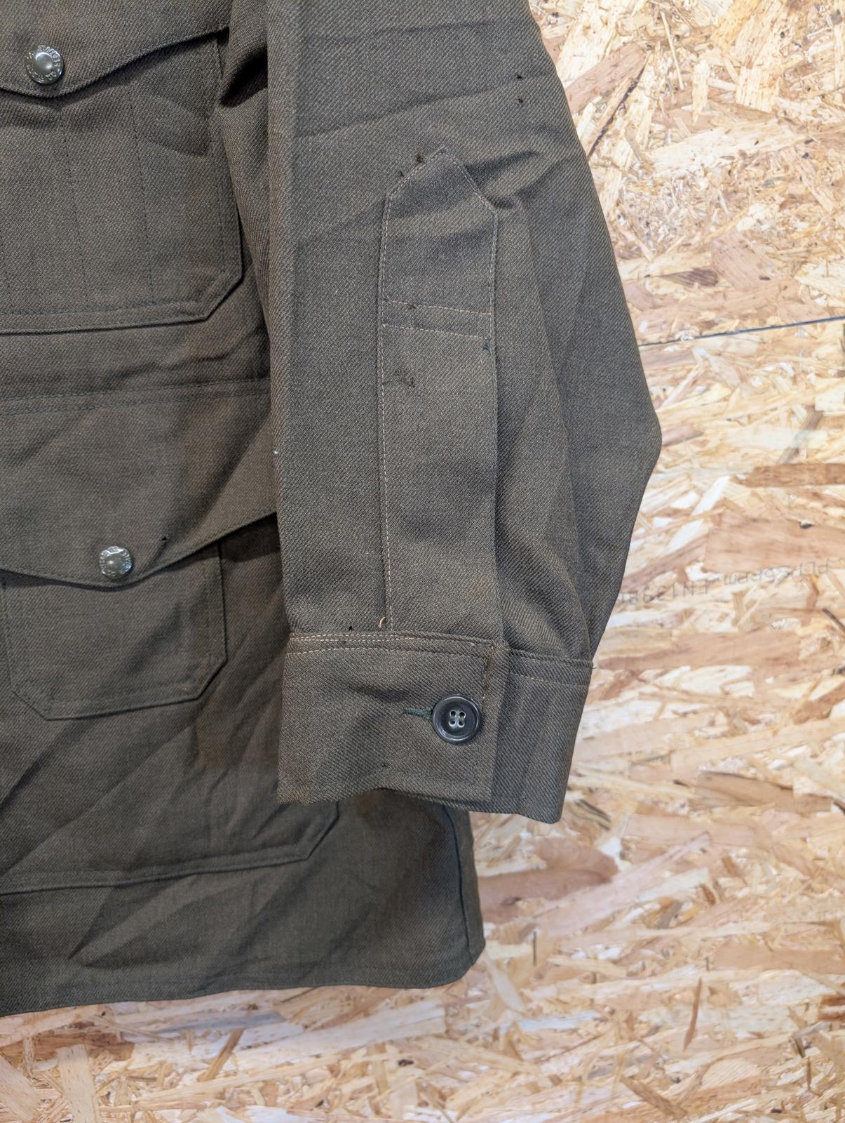 Vintage Union Made Filson Forestry Cloth Cruiser Large Jacket Style Green USA