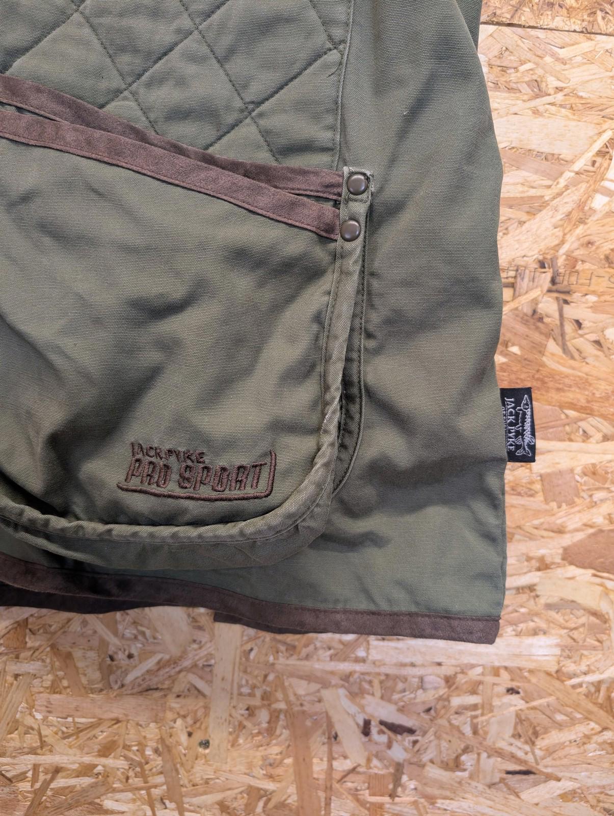 Jack Pyke Pro Sport Vest XXL Men Padded Quilted Sleeveless Khaki Green Hunting