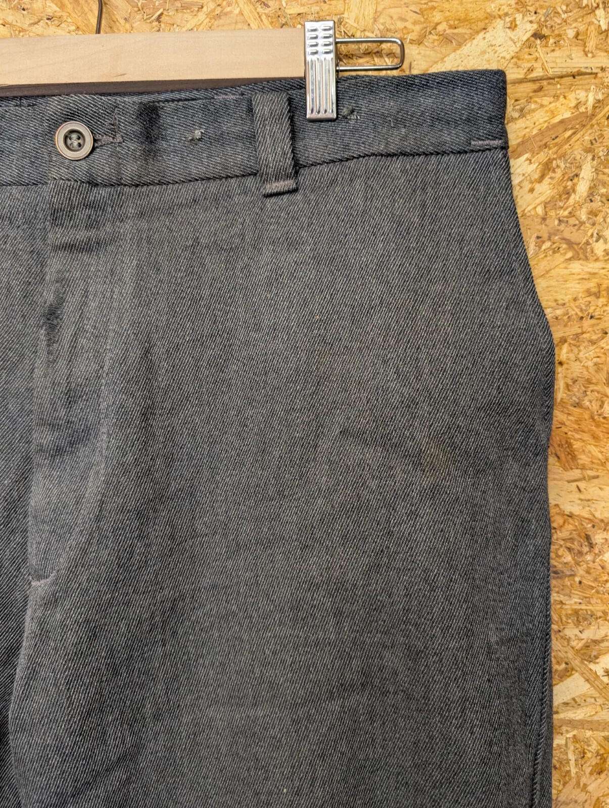 Filson Forestry Cloth Trousers W38 L28 Style 69 Cotton Green Work Wear USA Made