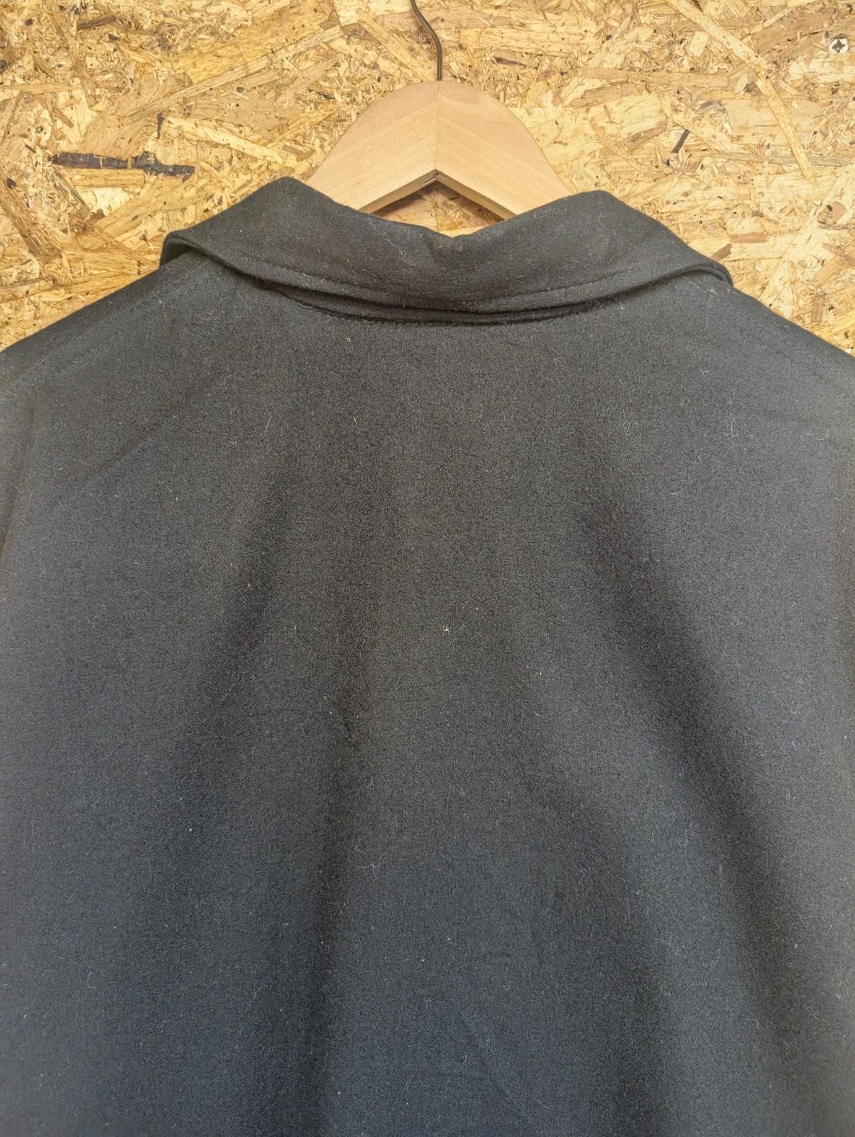 Filson Jac Shirt Large 2XL Men 48 USA Virgin Wool Cruiser Navy Blue Style 90