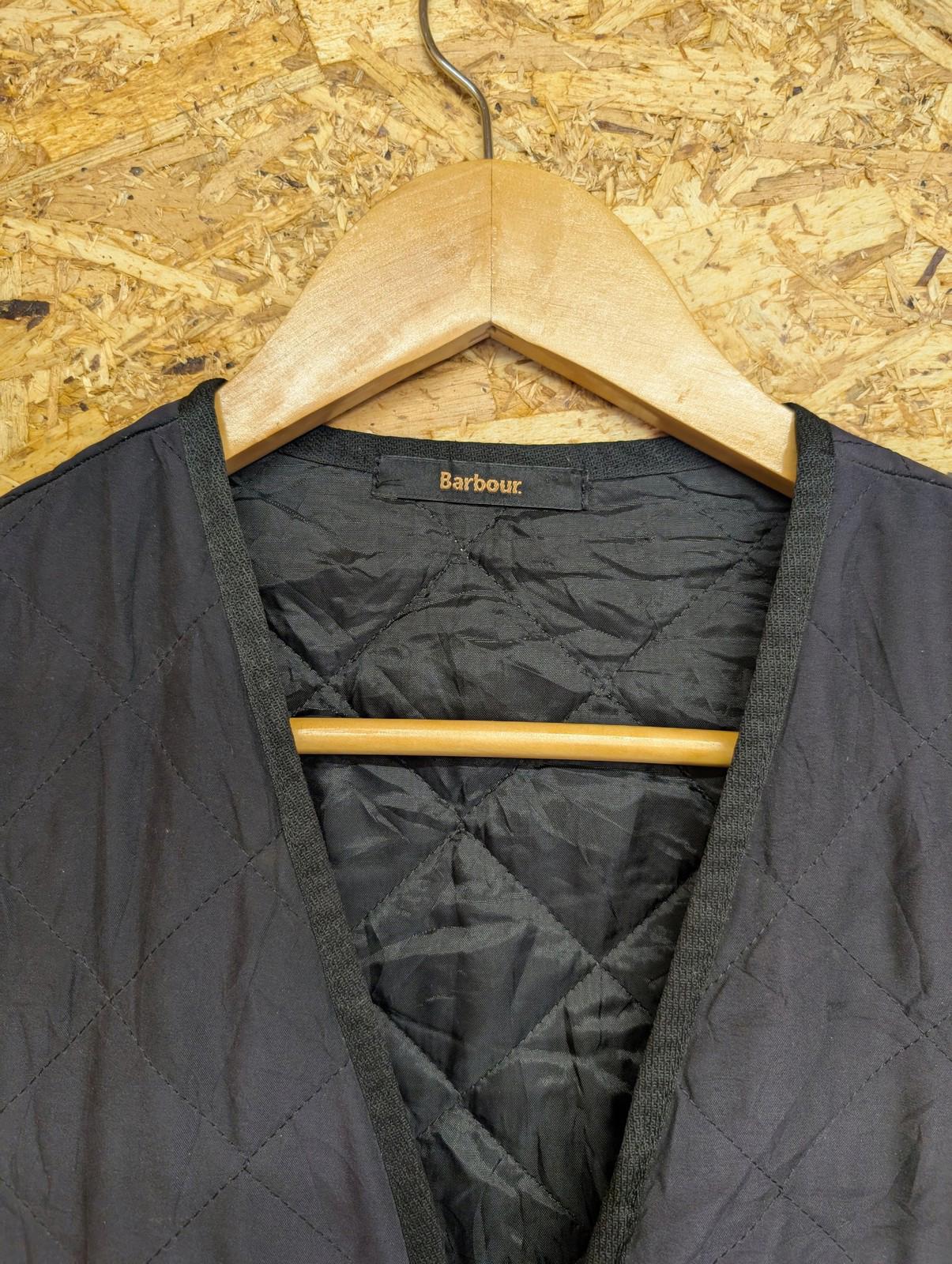 Barbour Quilted Vest Men XL Navy Blue Outdoor Layer Gilet Waistcoat Country