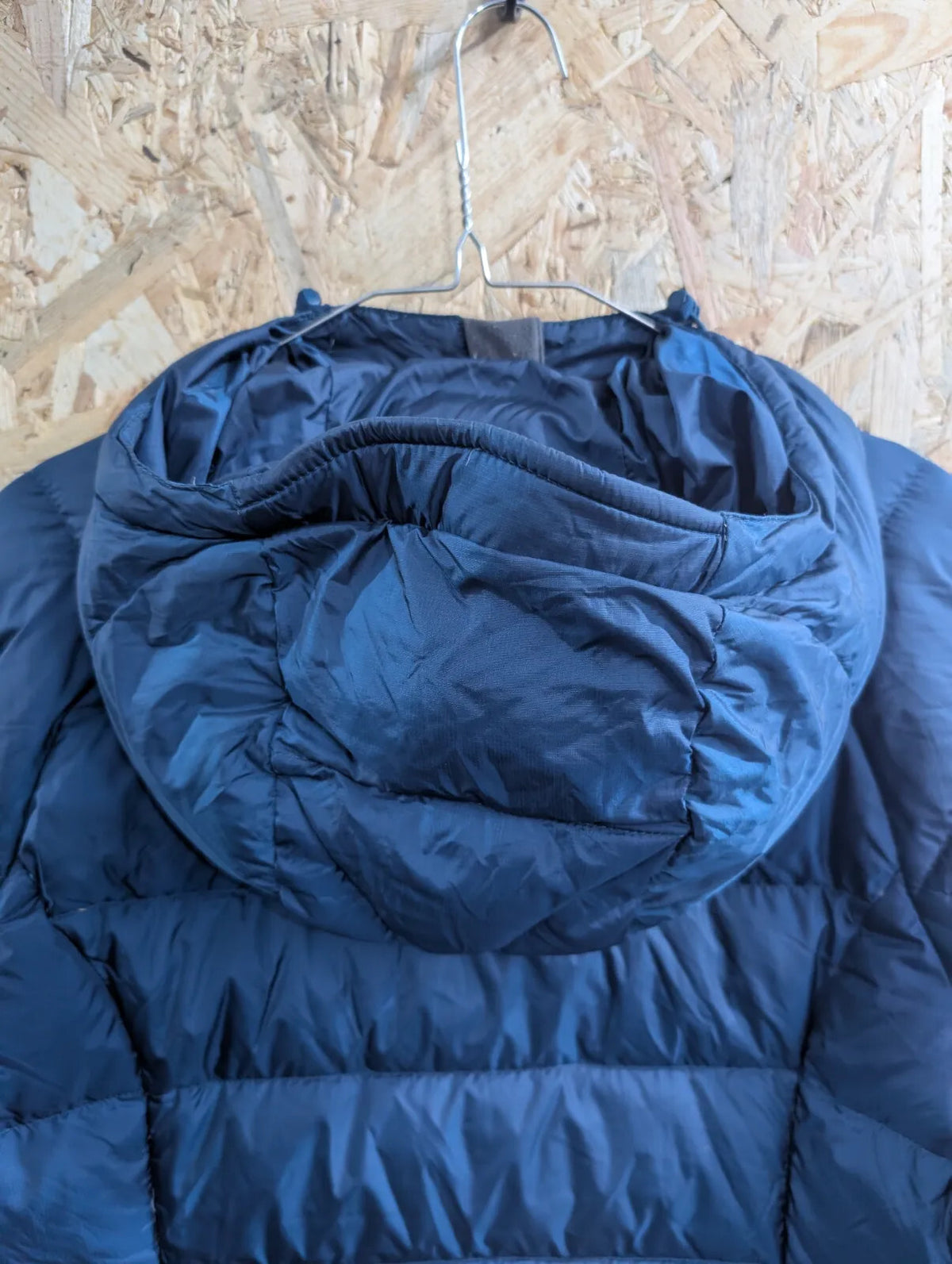 Montane Anti Freeze XT Down Jacket Womens UK 12 Teal Blue Hooded Puffer Hiking