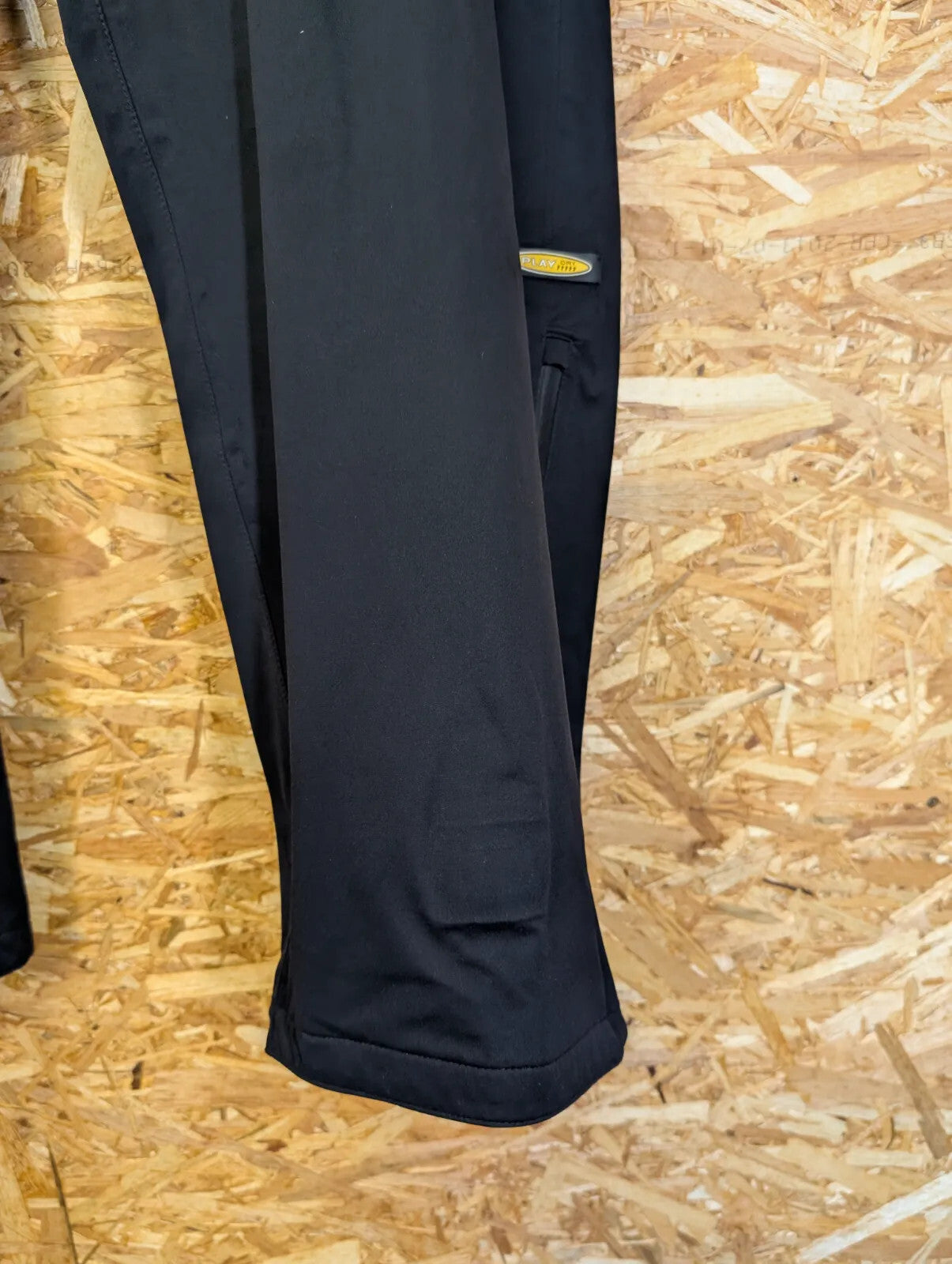 Greg Norman Golf Pants Mens W38 L32 XL Waterproof Black Elastic Stretch Cuff Zip