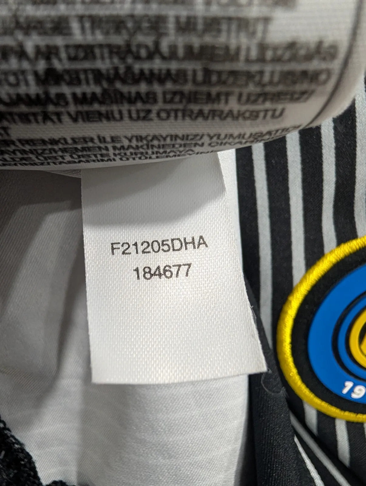Inter Milan 02/03 Goalkeeper Football Top Men Large Pirelli Nike Internazional