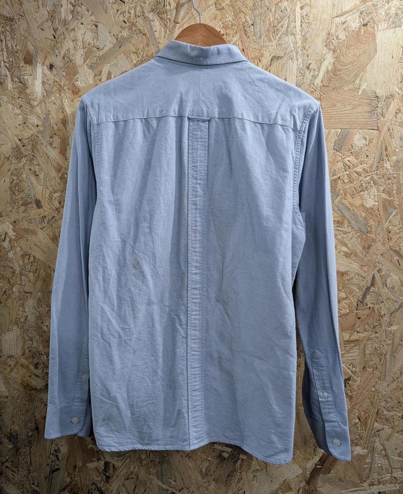 Fred Perry Shirt Small Men Light Blue Long Sleeve Casual Button Down Collar