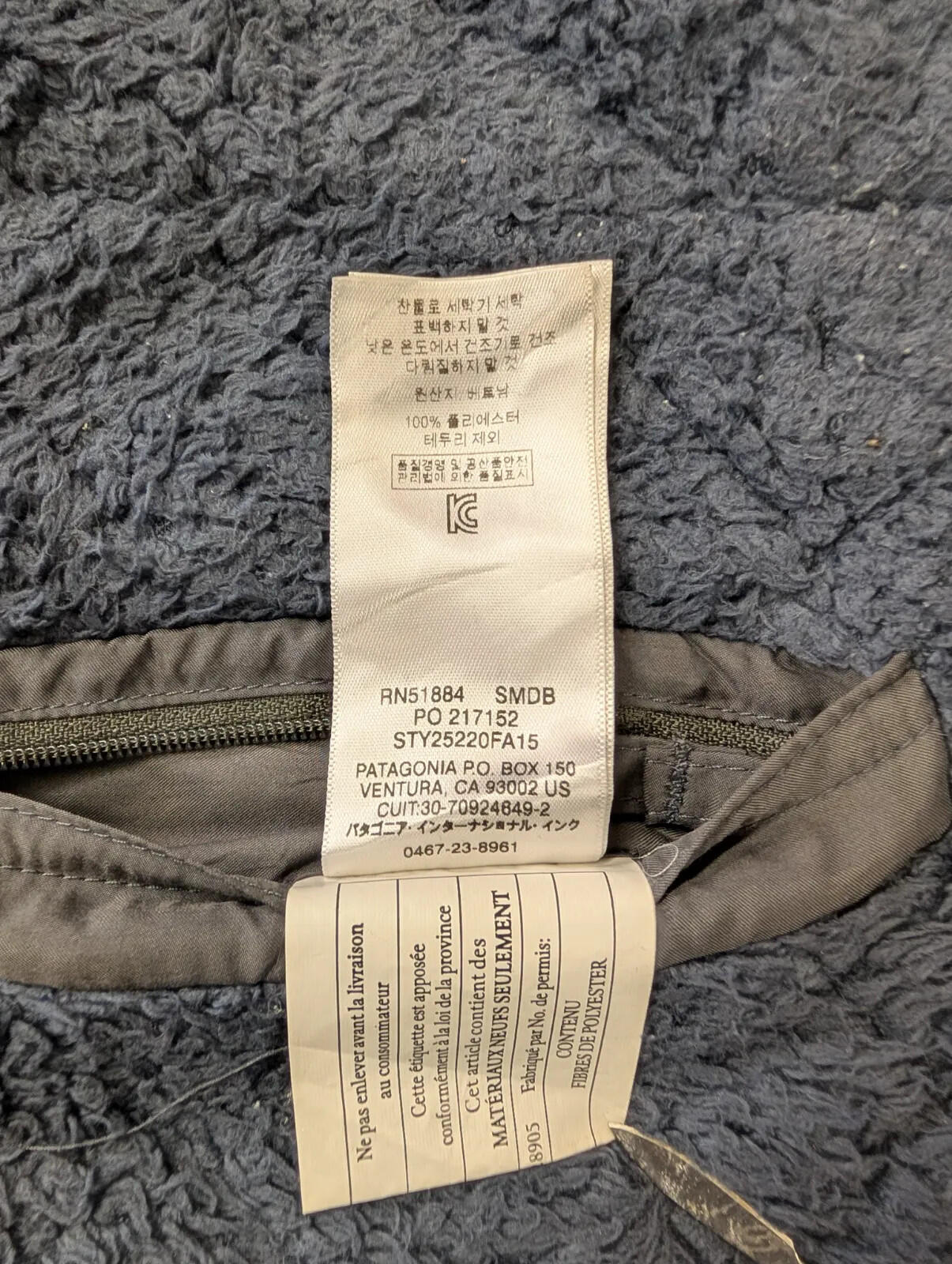 Patagonia Reversible Fleece Vest Womens XS Charcoal Grey Gilet Full Zip Hooded