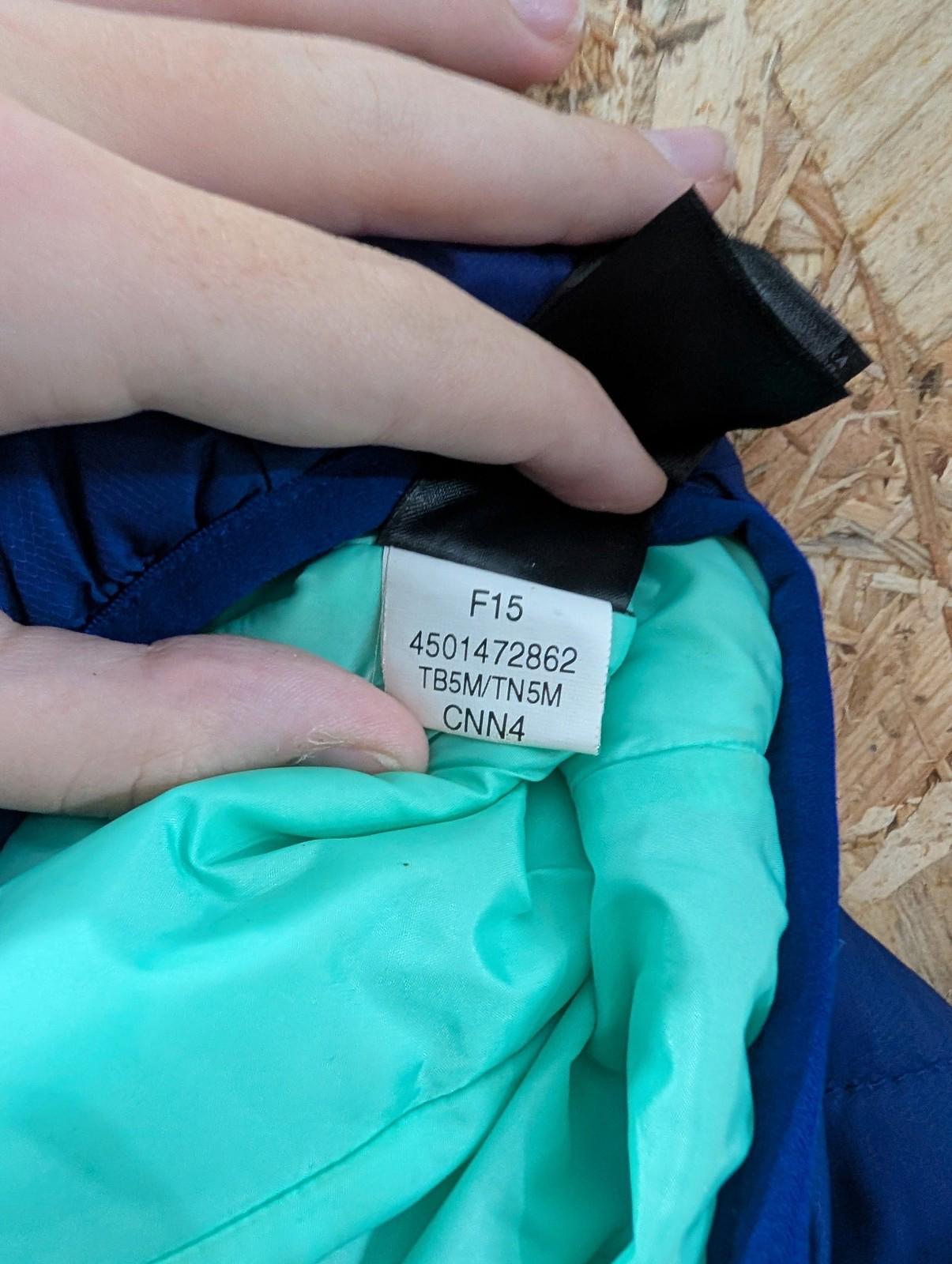 The North Face Women's Jacket Medium Quilted Zip Purple Blue Turquoise Outdoor