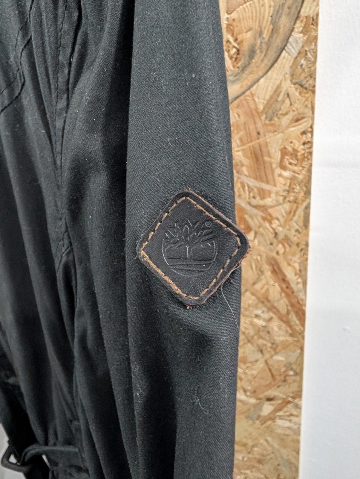 Timberland Women's Jacket XL Corduroy Collar Black Pockets Outdoor