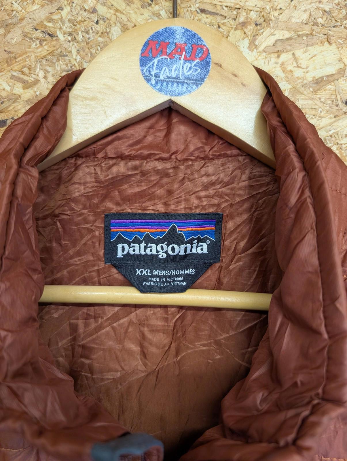 Patagonia Nano Puff Jacket XXL Men Orange Quilted Lightweight Primaloft Hiking