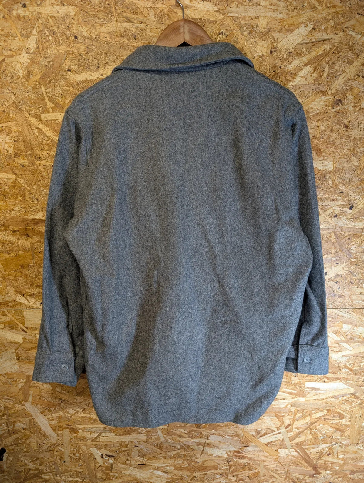 Filson Wool Jac Shirt Mens Large Made USA Cruiser Heather Grey Style 90 USA Made