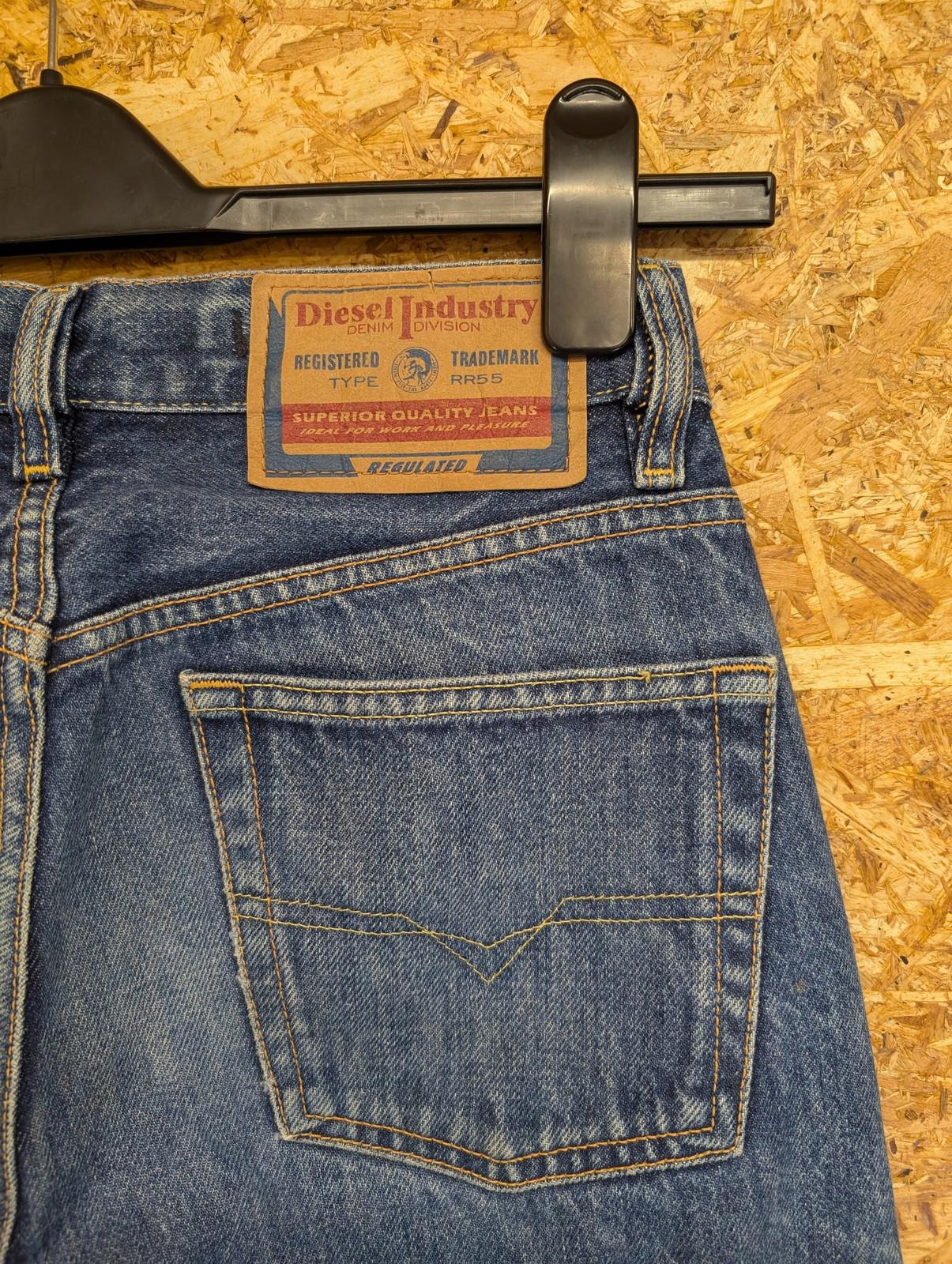 Diesel Basic Jeans W28 L34 Men RR55 Straight Italian Denim Blue 90s Vintage