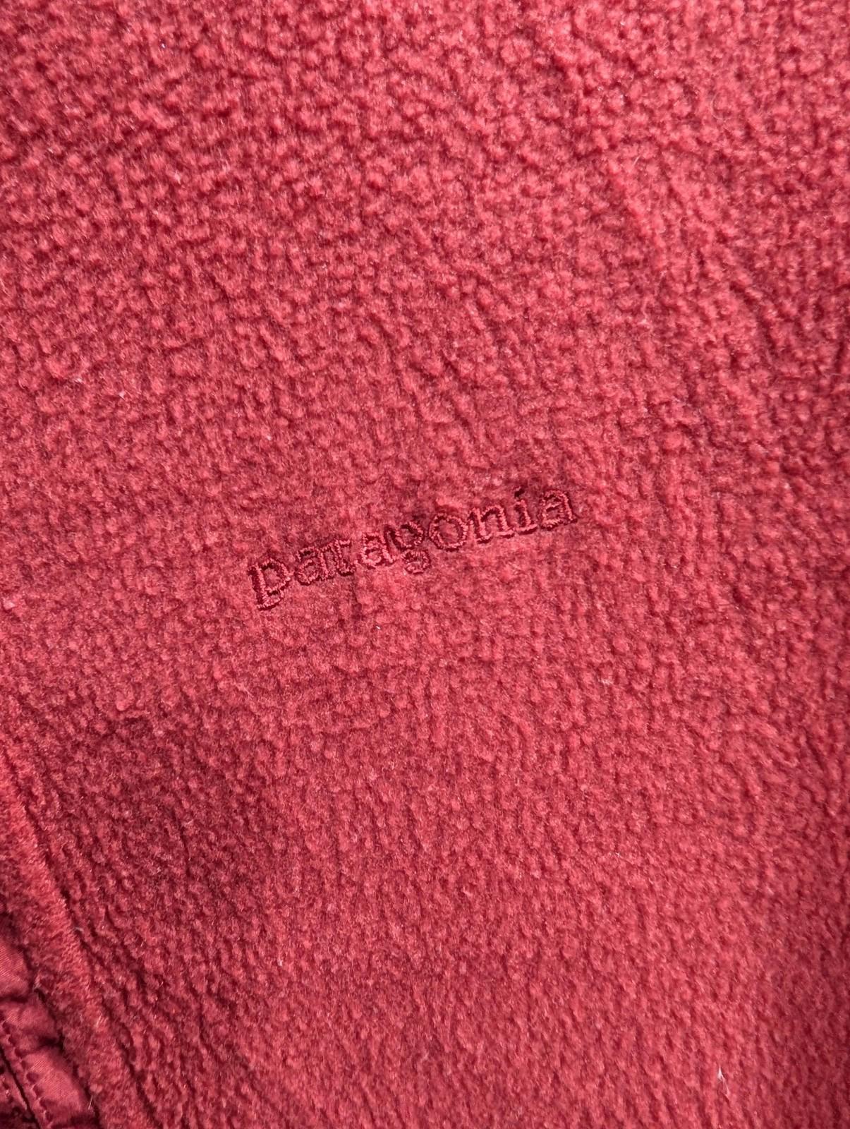 Patagonia Fleece Jacket Small Women Full Zip Red Lightweight Full Zip Hiking