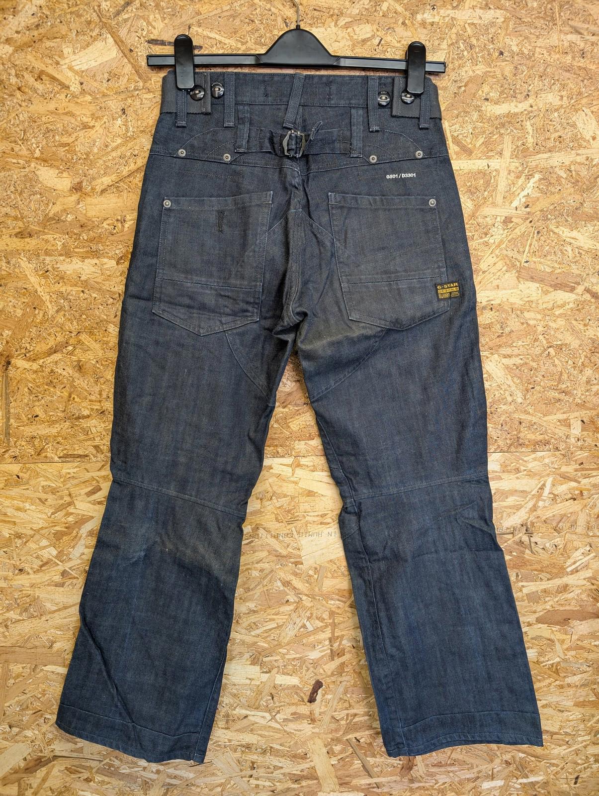 G-Star Raw Storm Elwood Jeans W28 L32 Men Cargo Utility Straight Leg Dark Denim