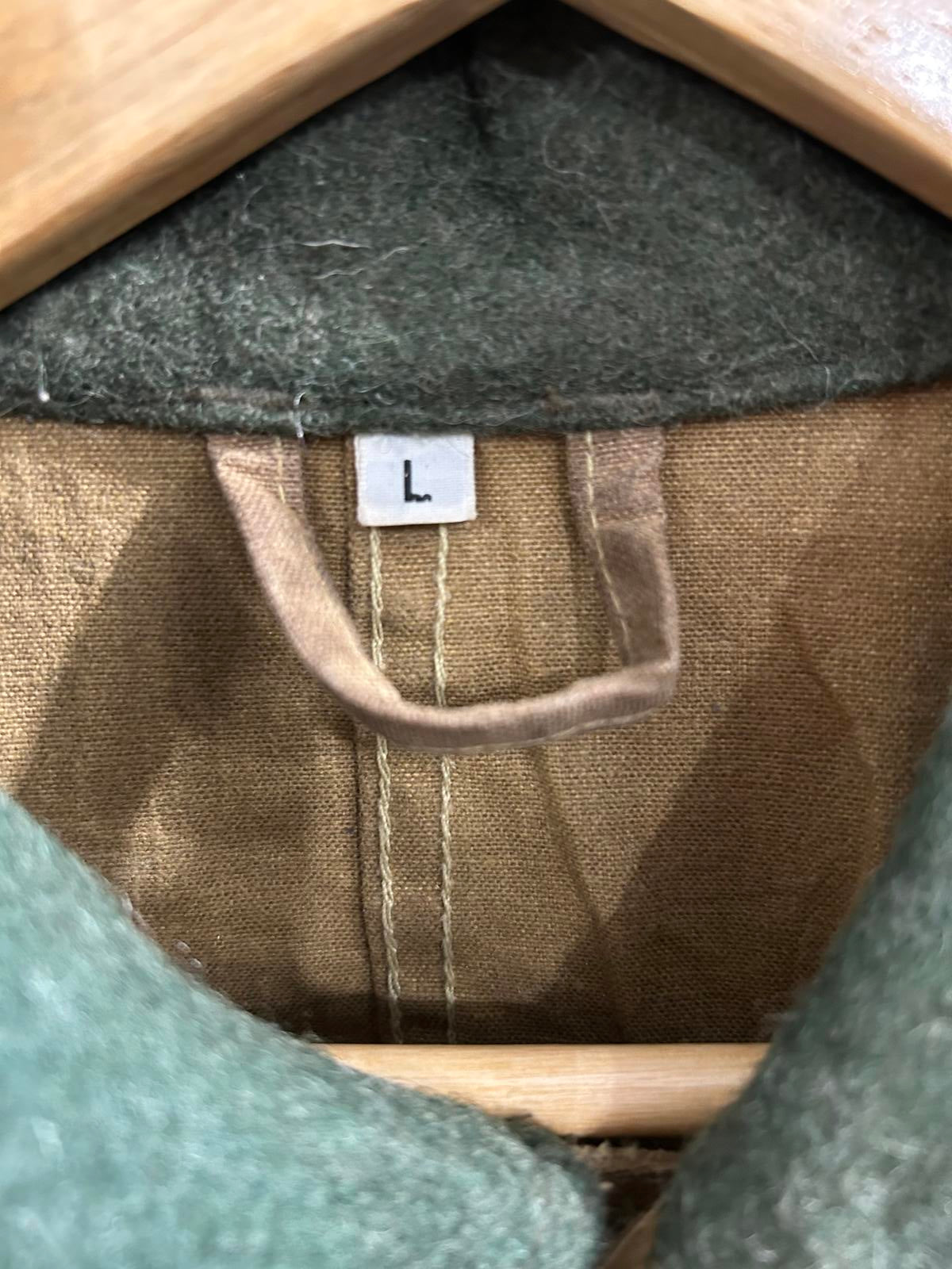 Filson Tin Cloth Jacket Large Style 620 Tin Cloth Coat Made In USA