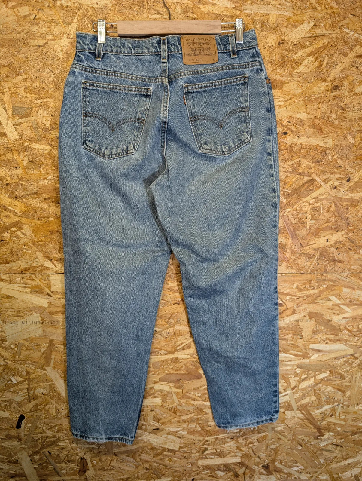 Vintage Levis 550 Jeans UK14 W32 L29 Blue Relaxed Baggy Tapered USA Made 90s
