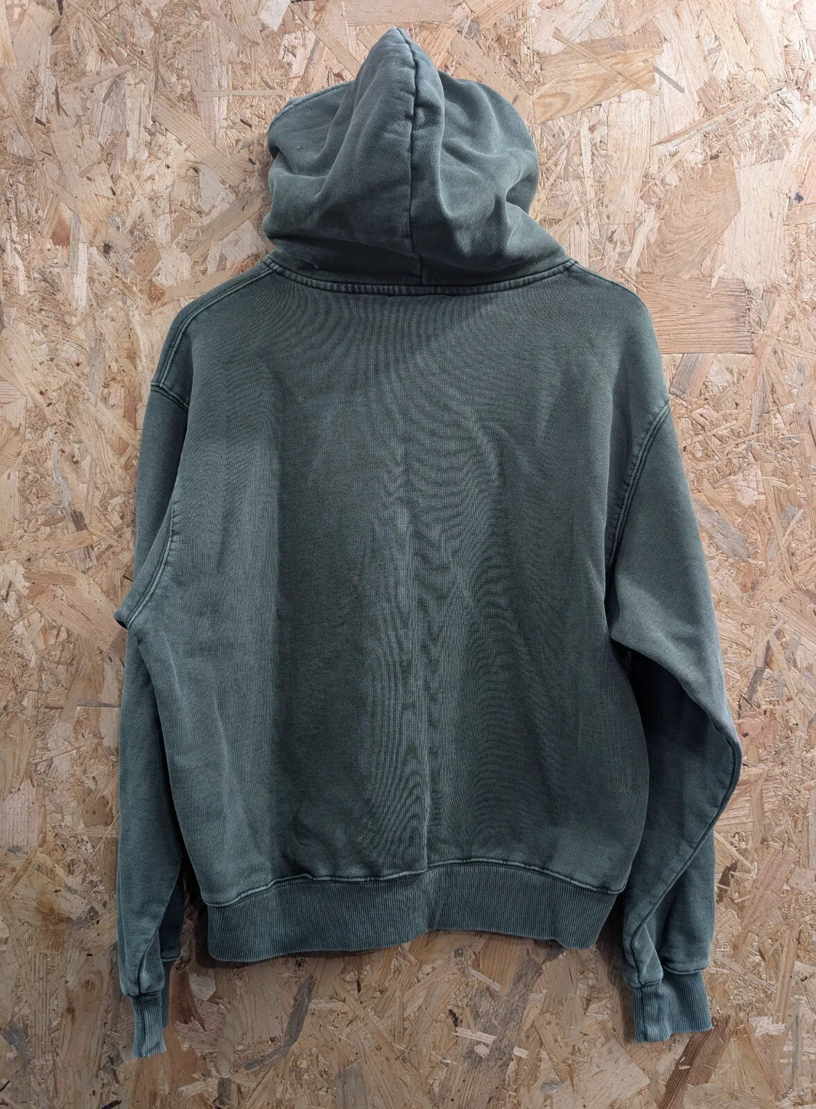 Broken Planet Hoodie Womens XS Green Organic Cotton Long Sleeve Emerald Pullover