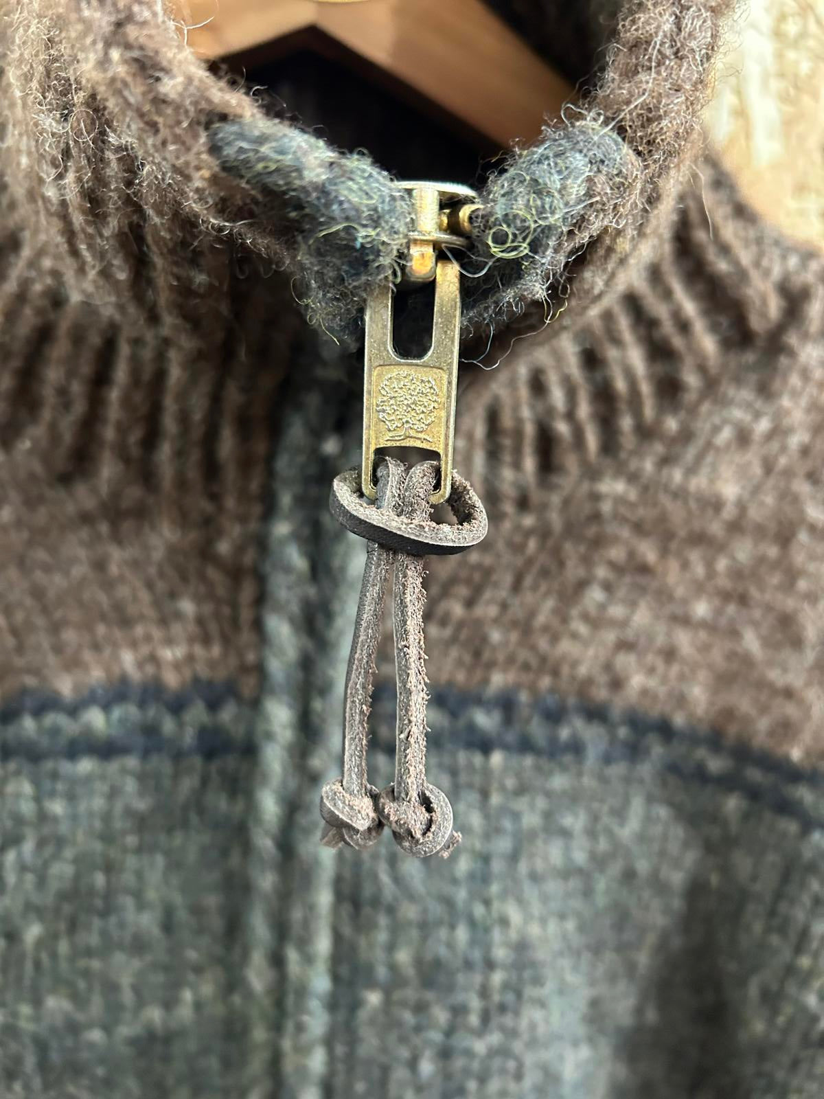 Filson Knitted Mens Large Limited Edition Wool Cowichan Cardigan Jumper