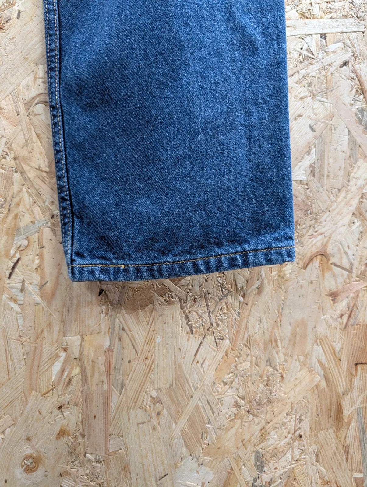 Vintage Levis 505 Blue Denim Jeans Mens W33 L32 Orange Tab Straight Mexico 90s