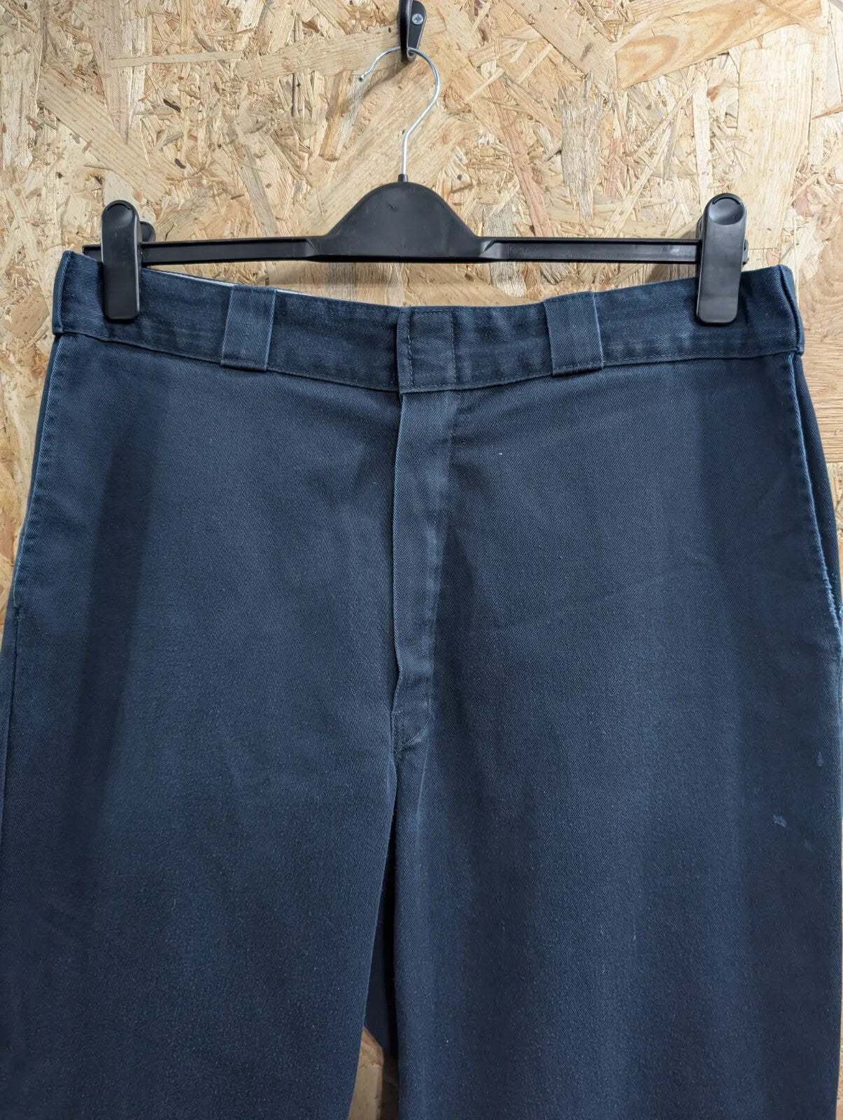 Dickies 874 Skate Pants Mens W34 L30 Navy Original Straight Relaxed Trousers