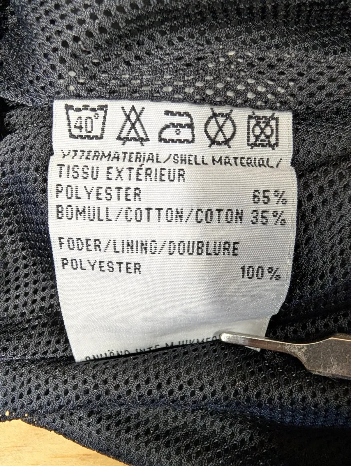 Fjallraven G1000 Cargo Trousers Mens W32 L32 Elastic Waist Black Cotton Hiking