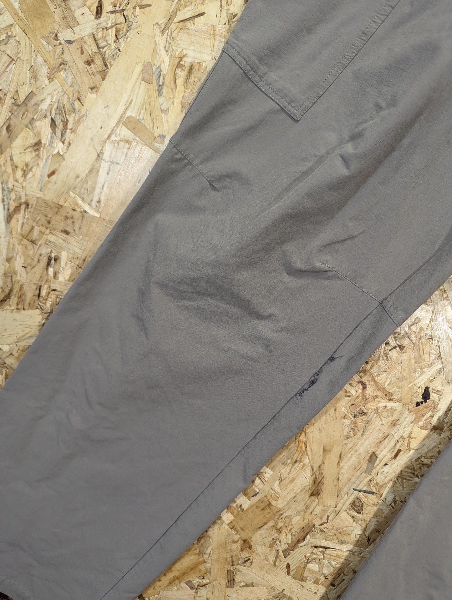 Rohan Trailblazers Stretch Grey Trousers Insect Shield Walking Hiking W40 L32