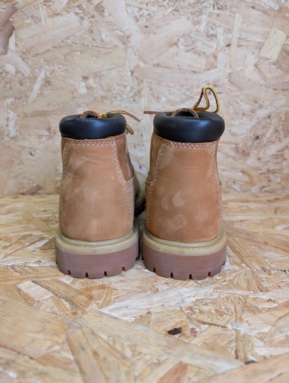 Timberland Boots Size UK 6.5 EU 40 Nellie Chukka Double Natural Tan Leather