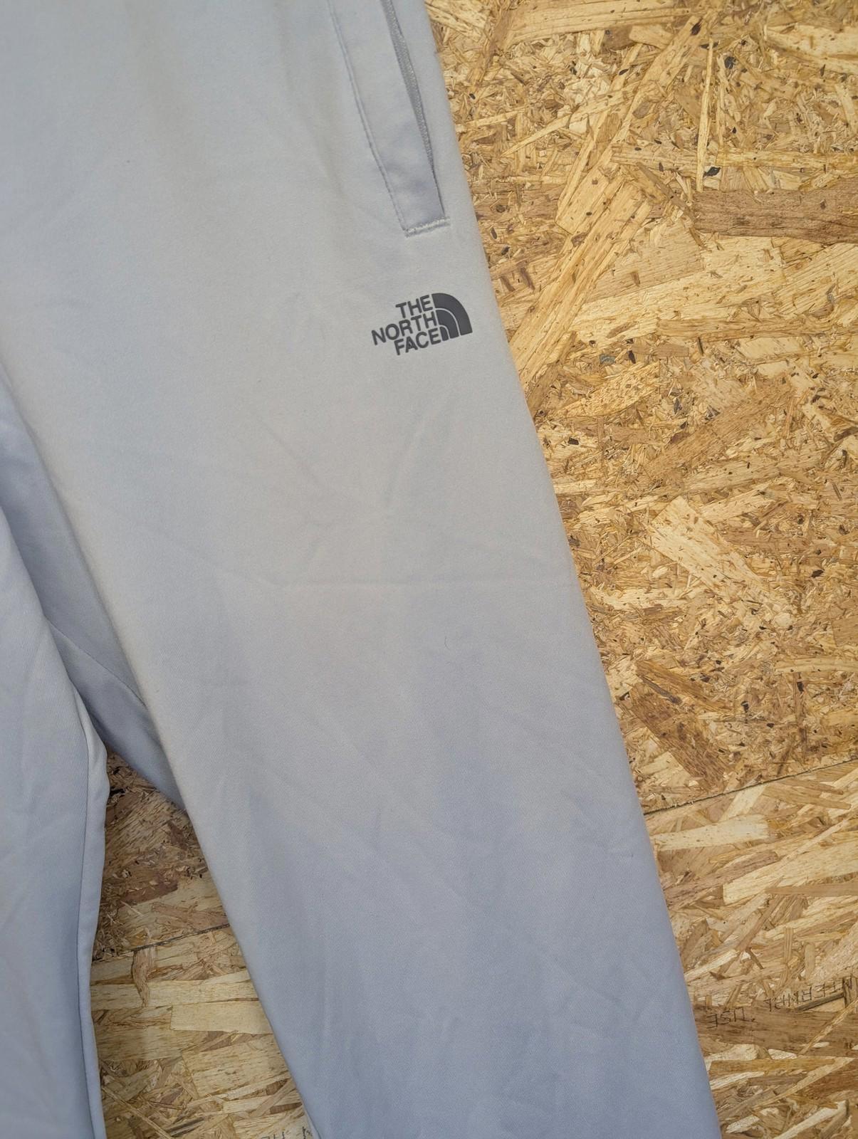 North Face Track Pants Medium Men Elastic Waist Grey Activewear Trackies Joggers