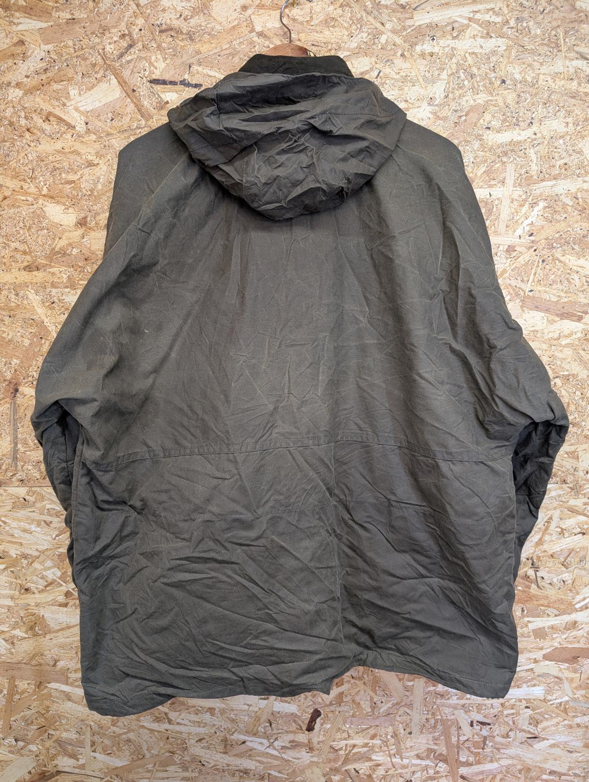 Filson 2XL Hooded Tin Cloth Waxed Field Jacket Style 1440n Coat Made In USA