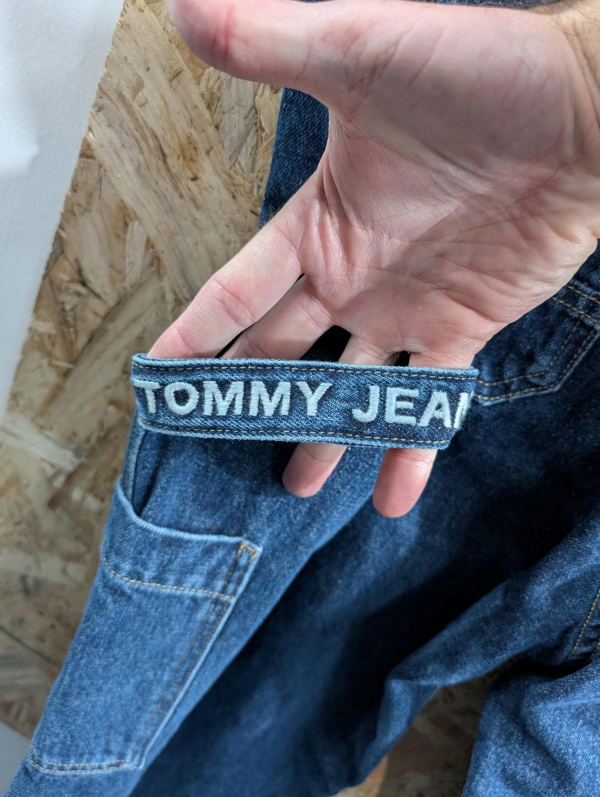 Tommy Jeans Mens Size W32 L32 Skater Loose Fit Carpenter Y2K Navy Blue Denim