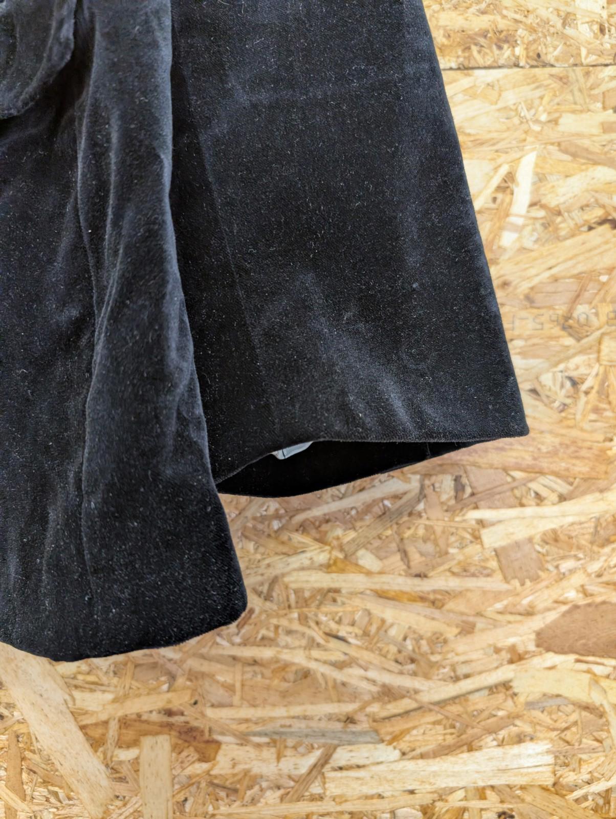 Polo Ralph Lauren Velvet Blazer 48R 2XL Men Black 2 Button Dinner Jacket