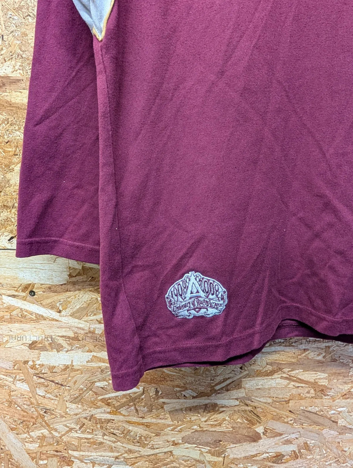 Queensland Maroons Home 2003 Rugby To Womens 14 State of Origin L/S Button CCC