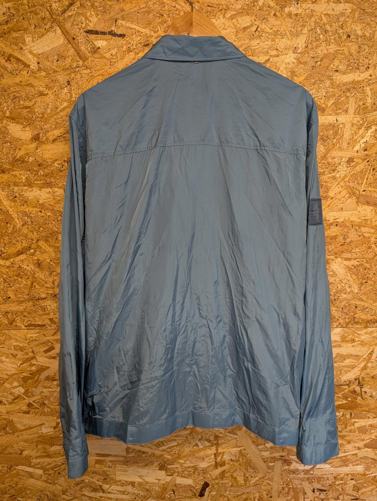 Pretty Green Field Shirt Jacket XL Casual Turquoise Blue Oi Polloi Gallagher