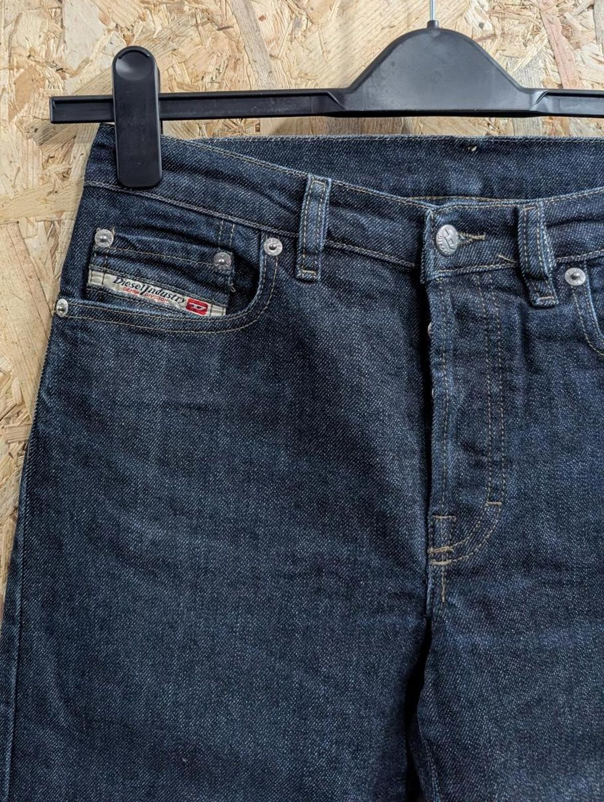 Diesel Skint Low Rise Jeans W27 L31 Men Navy Blue Dark Y2K Made in Italy