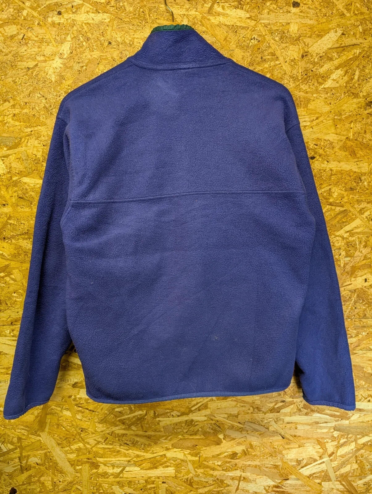 Vintage Patagonia Fleece Pullover Small Purple Blue 90s Snap-T Hiking Walking