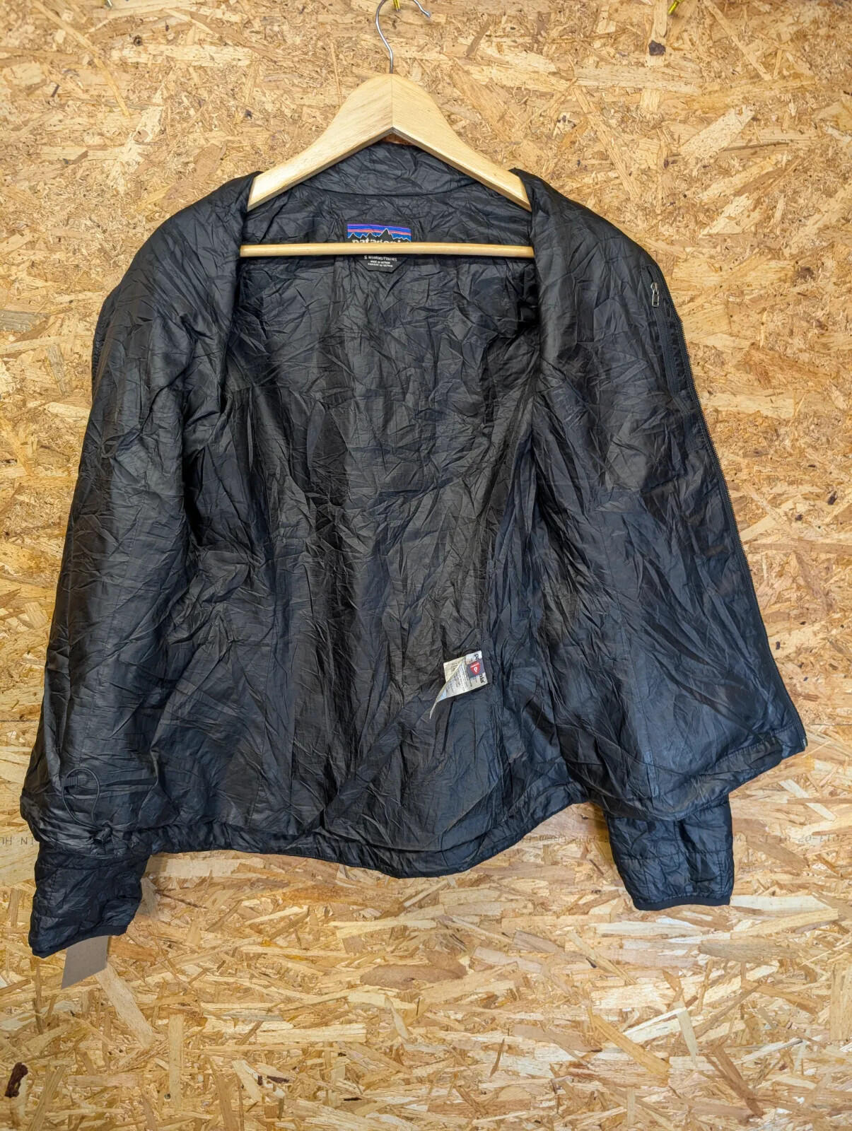 Patagonia Nano Puff Jacket Womens Small Black Polyester PrimaLoft Zip Insulated