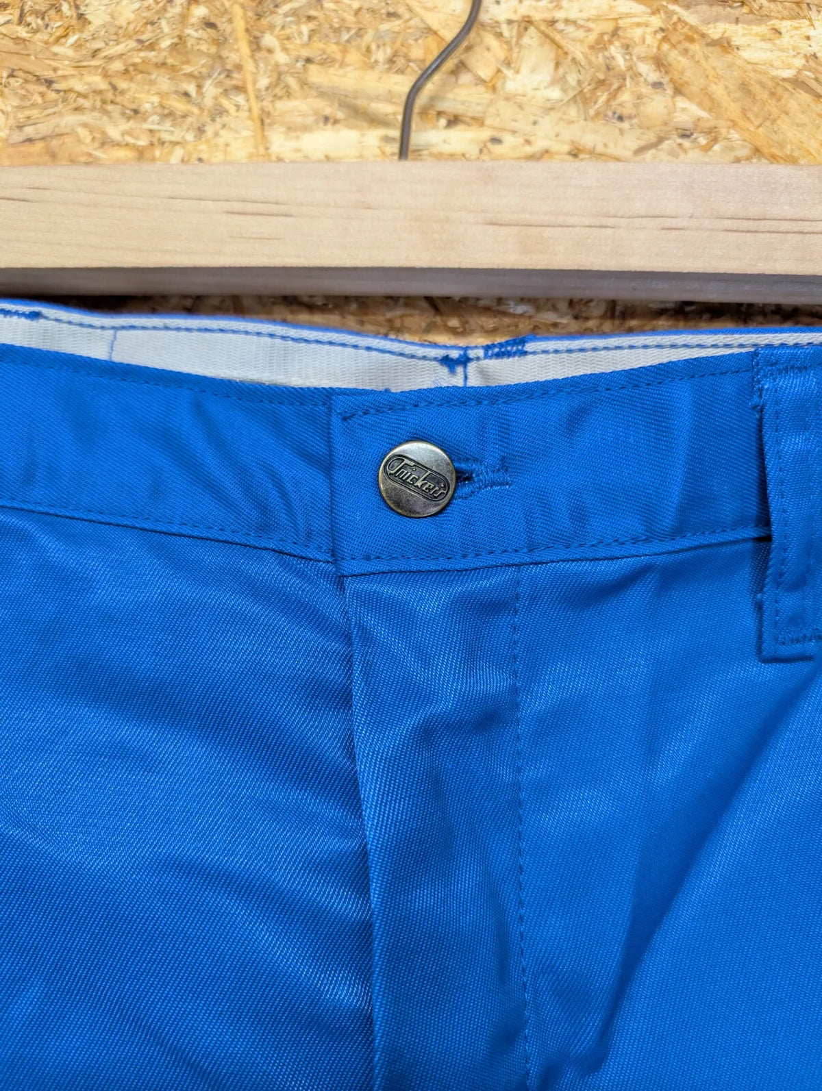 Snickers Work Trousers Mens W36 L35 Blue Cotton Nylon Stretch Workwear Utility